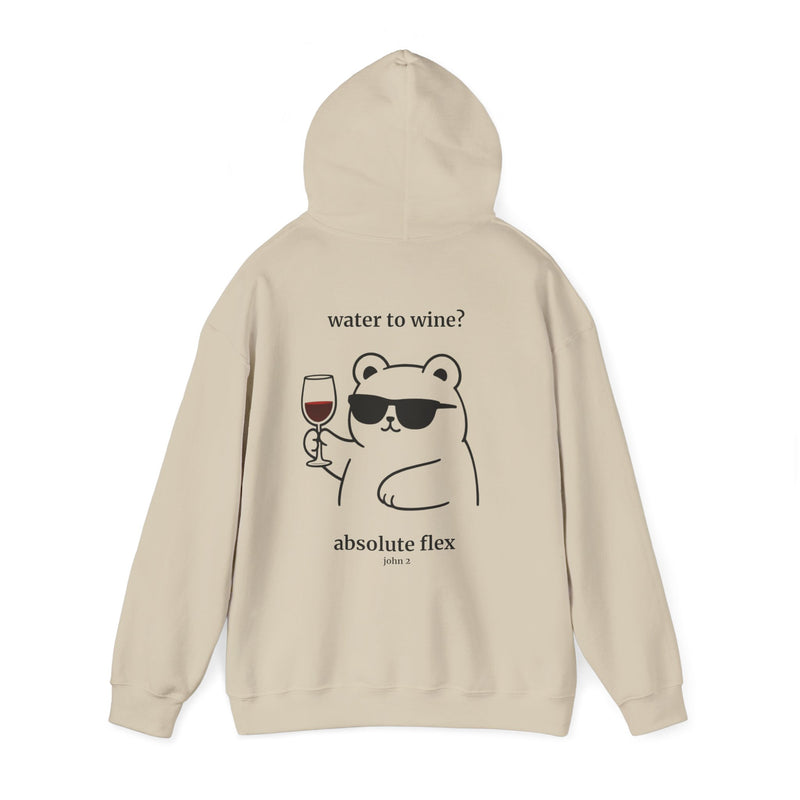 "Water to Wine" Backprint Hoodie