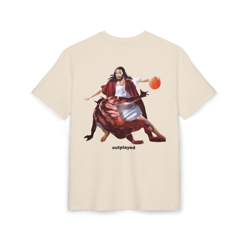 Outplayed Unisex Graphic Backprint T-Shirt