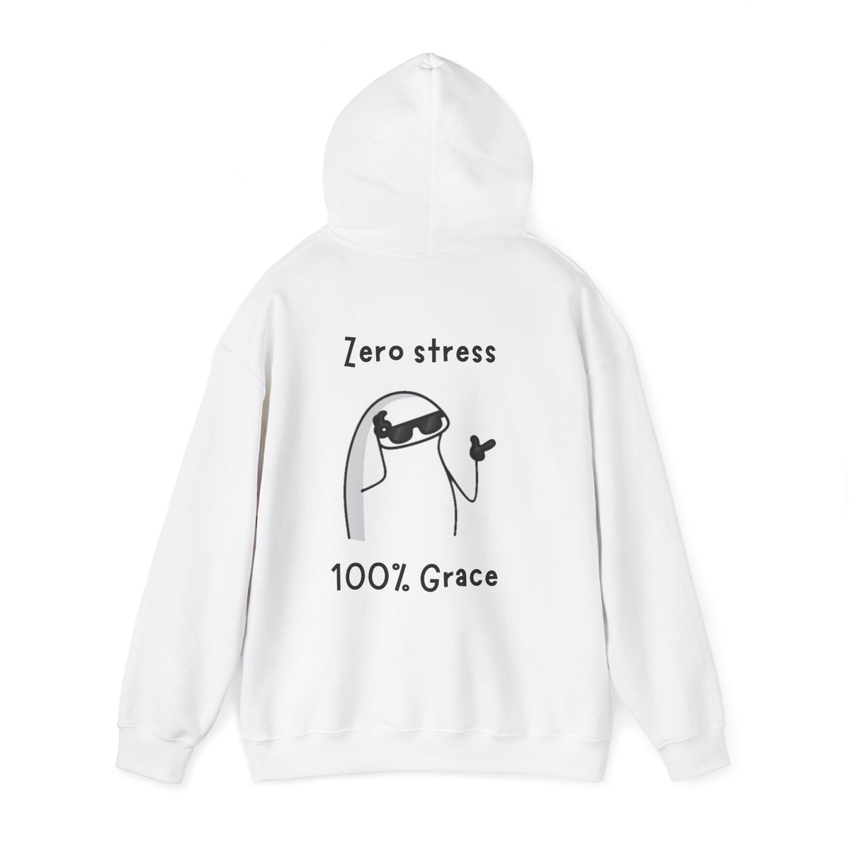 "Zero Stress" Christian backprint hoodie by Holy Drip