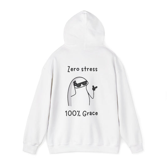 "Zero Stress" Christian backprint hoodie by Holy Drip