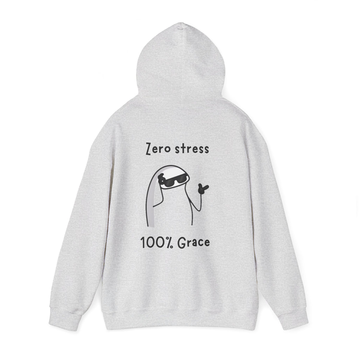 "Zero Stress" Christian backprint hoodie by Holy Drip